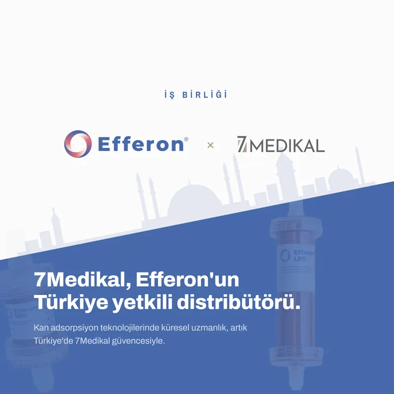 7Medikal has been appointed as the exclusive distributor of Efferon in Türkiye.