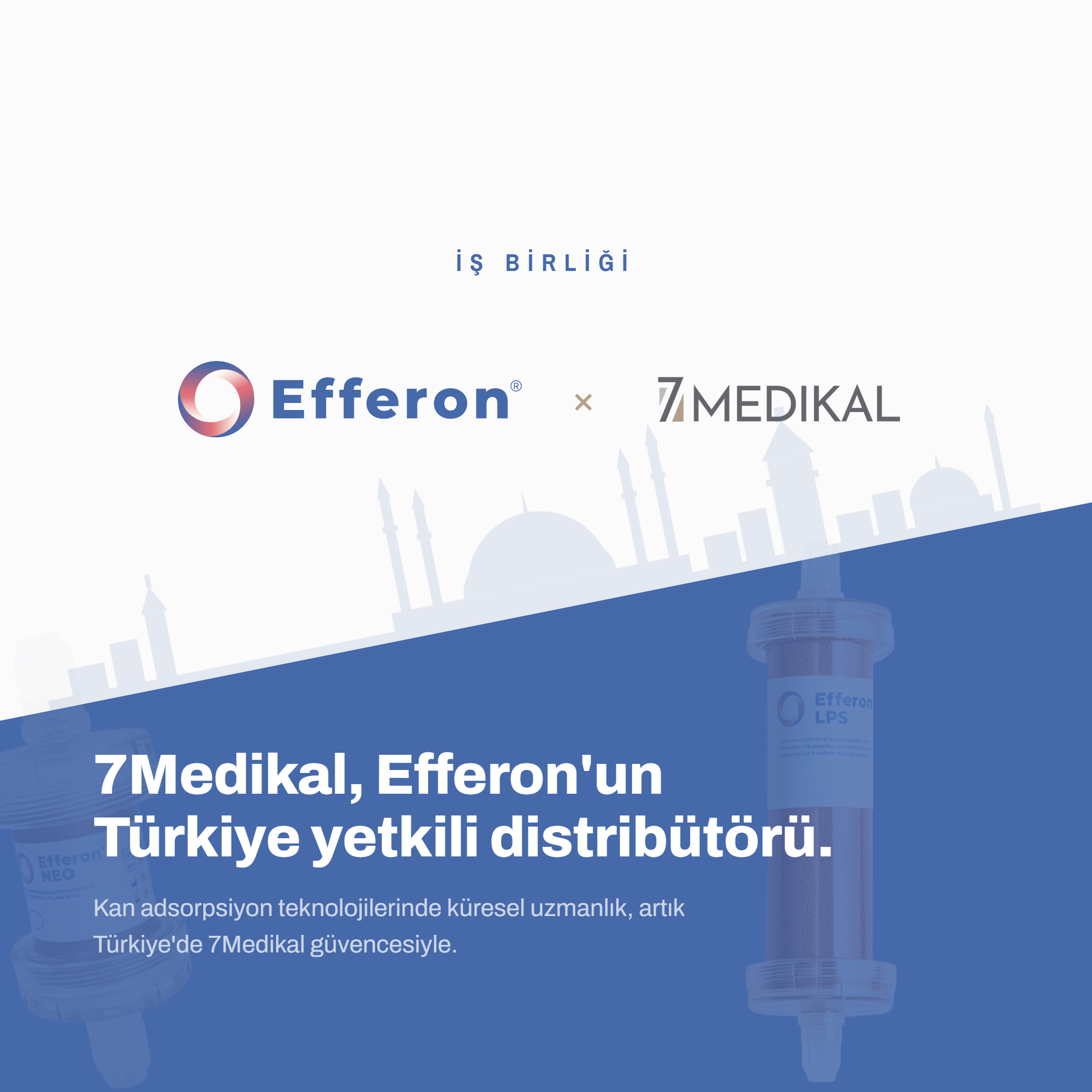 7medikal olarak, Efferon'un Türkiye münhasır distribütörlüğünü üstlendik.